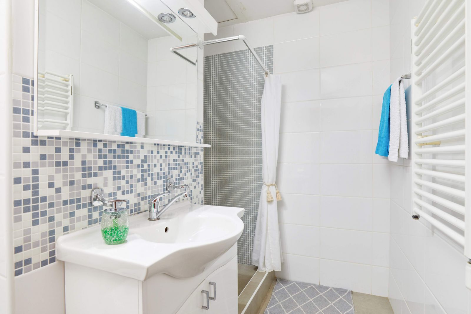 Kotor, Montenegro, bathroom towel heater